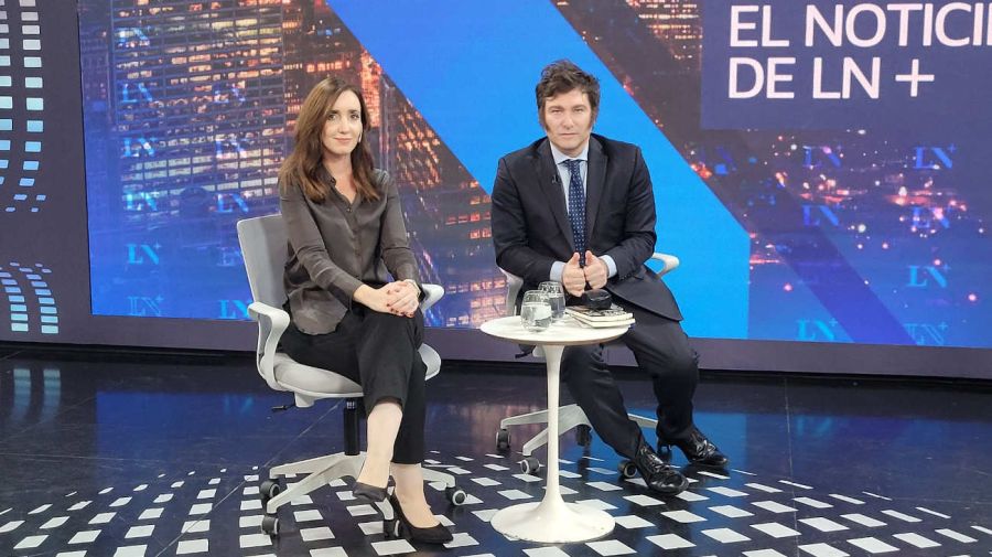 Javier Milei y Victoria Villarruel 20230515