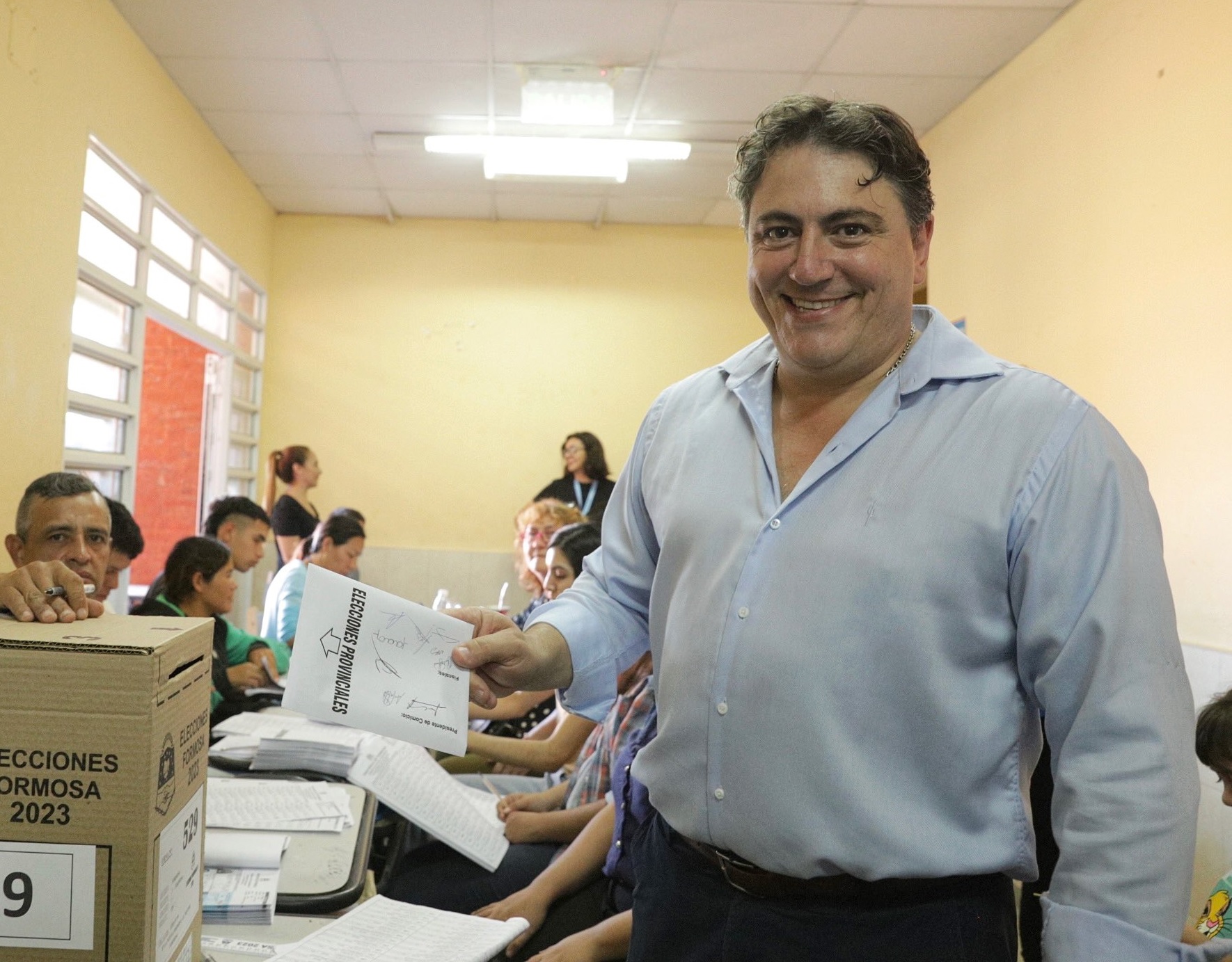 Francisco Paoltroni, candidato a gobernador de Formosa