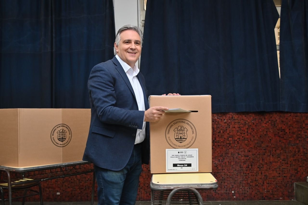 Martín Llaryora, candidato a Gobernador de Córdoba por Hacemos Unidos por Córdoba