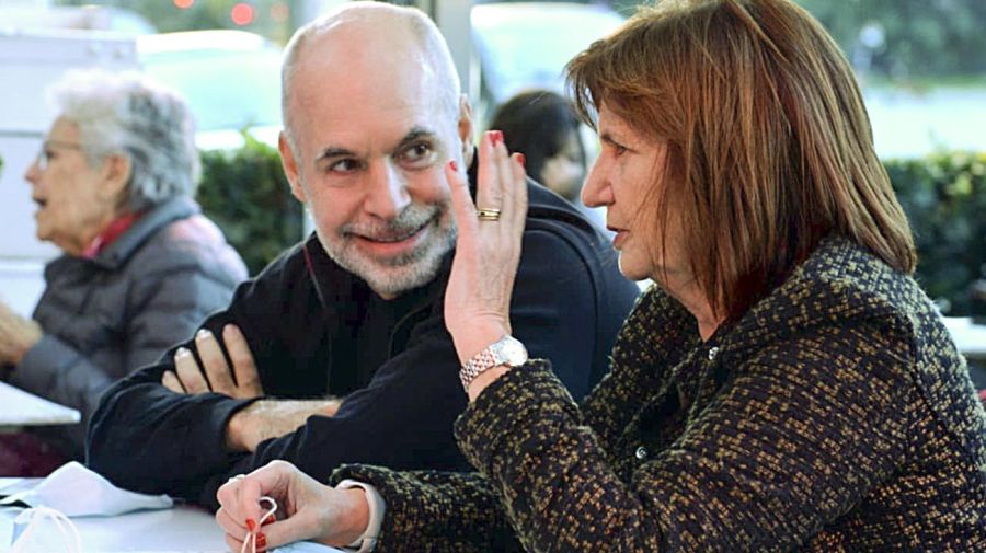 Horacio Rodríguez Larreta y Patricia Bullrich