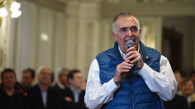 El candidato a gobernador de Tucumán por el Frente de Todos, Osvaldo Jaldo.