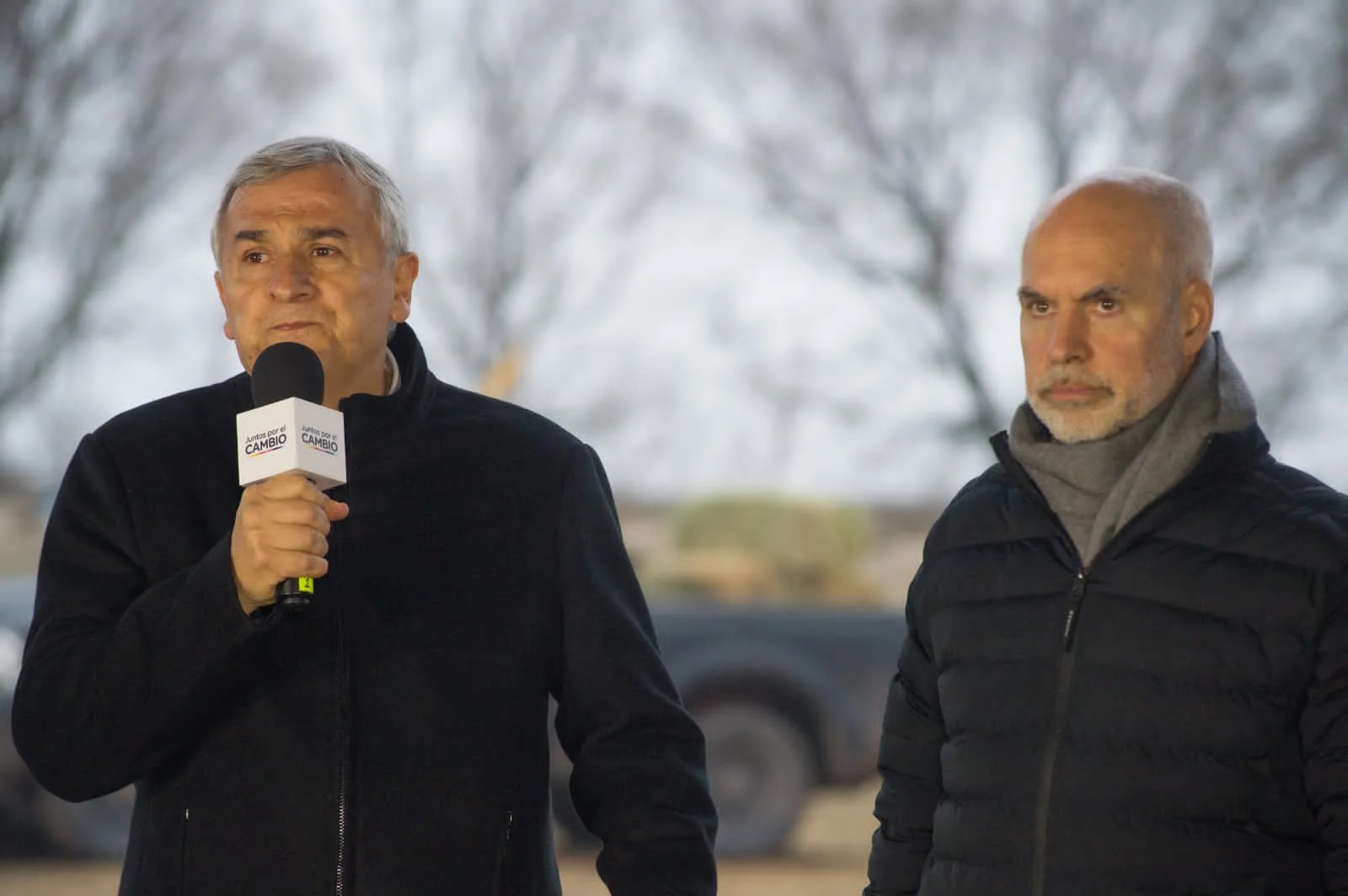 Horacio Rodríguez Larreta y Gerardo Morales