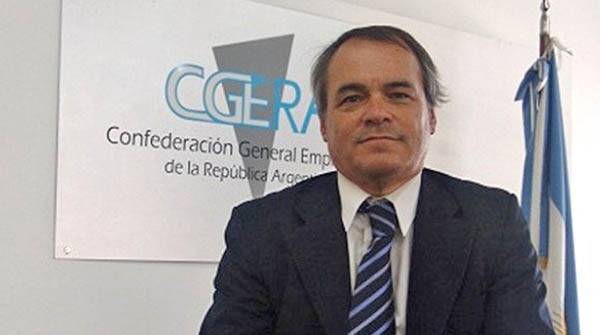 El titular de la Confederacin General Empresaria de la Repblica Argentina Cgera Marcelo Fernndez