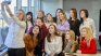 El equipo de mujeres de La Libertad Avanza conformado por Javier Milei. 