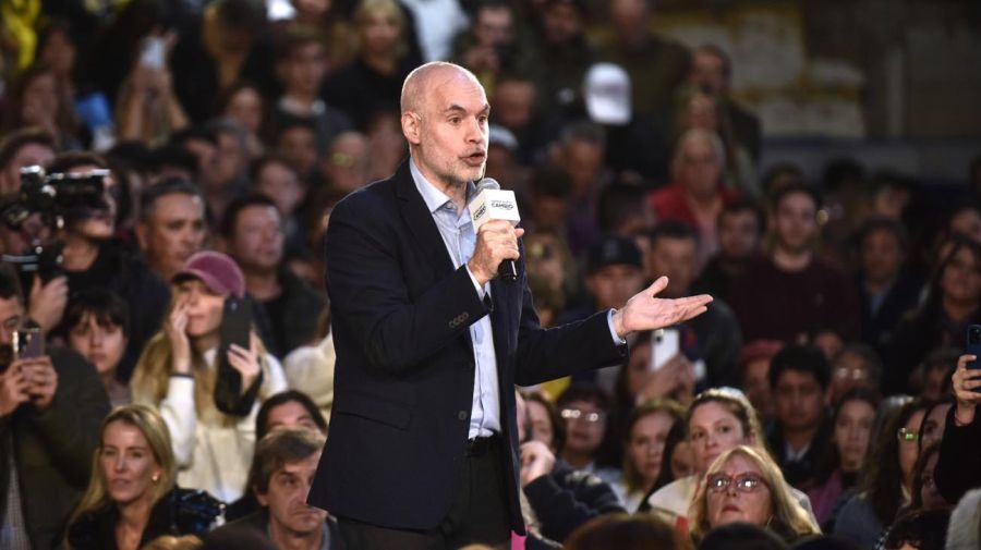 Horacio Rodríguez Larreta y Gerardo Morales con Presentación Propuestas