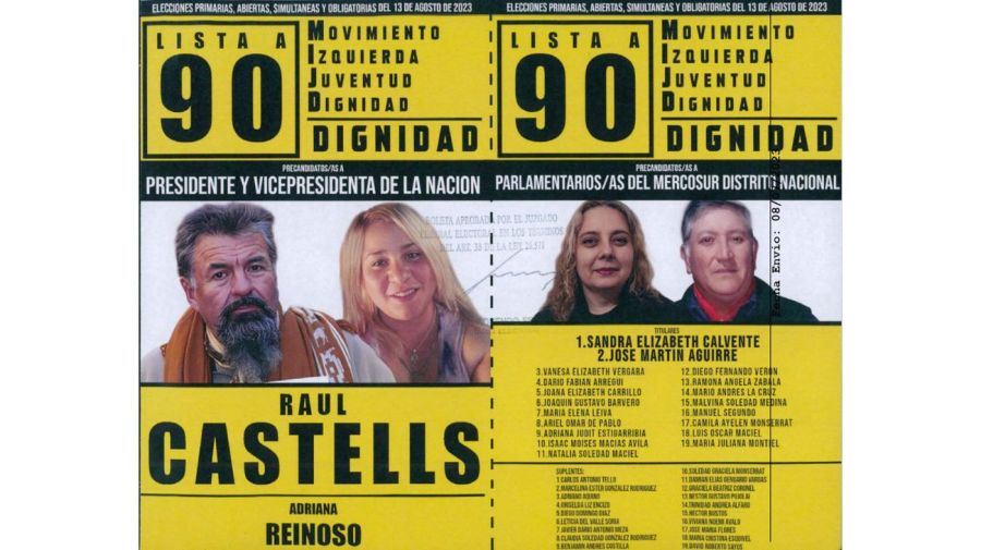 Boleta del MIJD - Castells