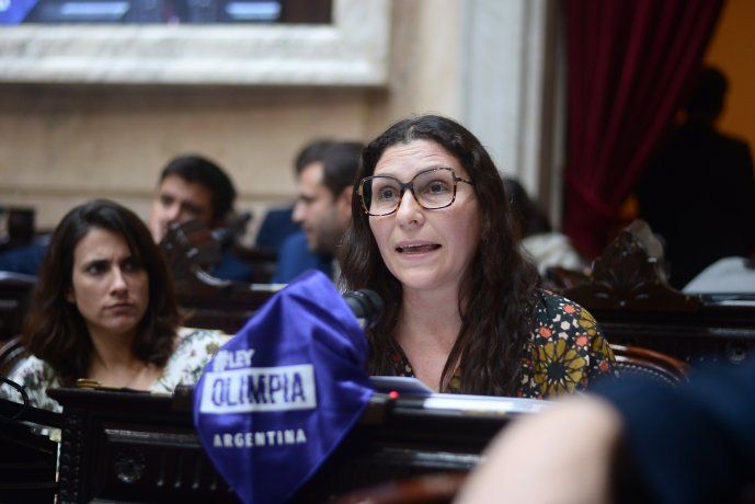 Mónica Macha, una de las diputadas que impulsó la Ley Olimpia.