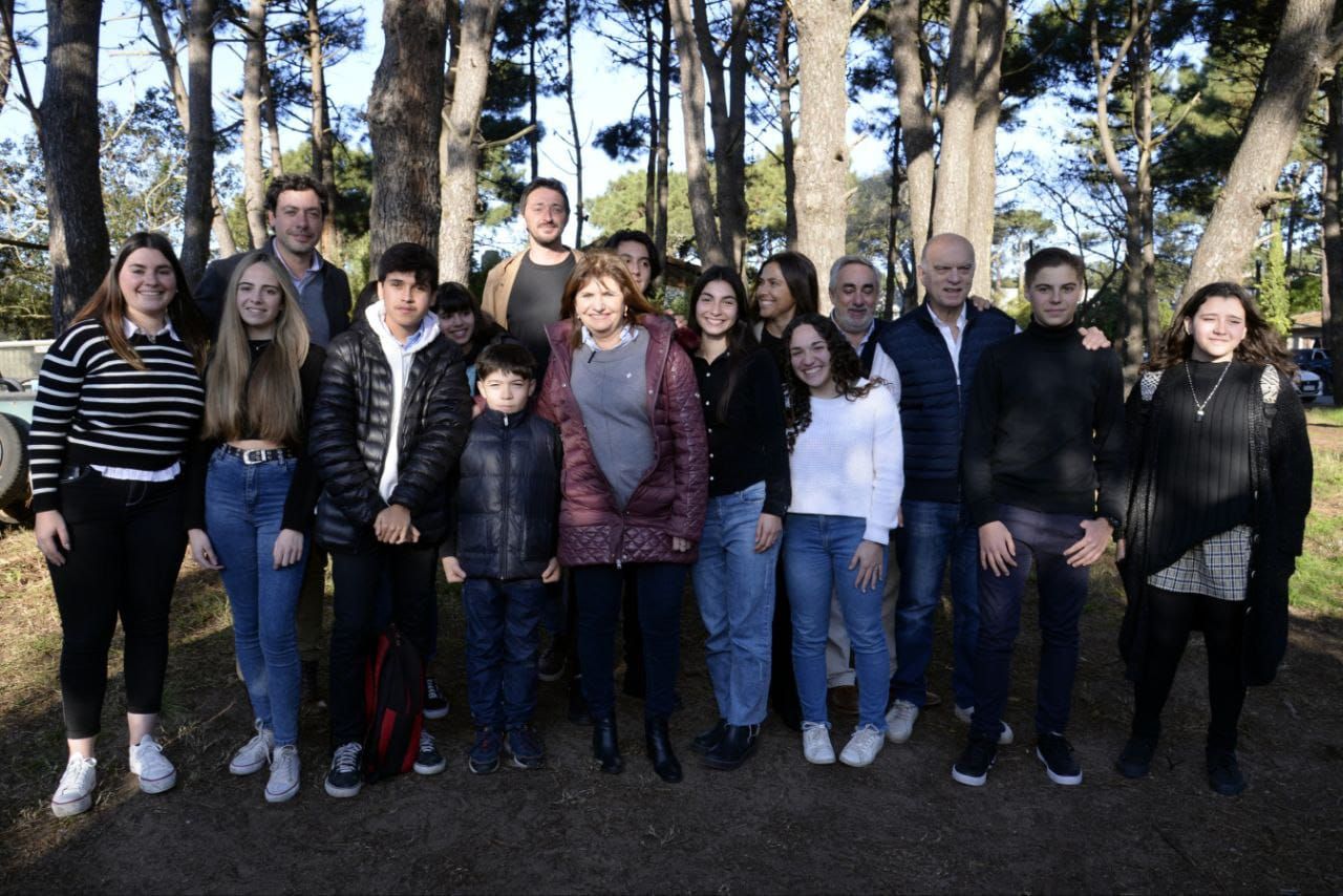Patricia Bullrich en Pinamar