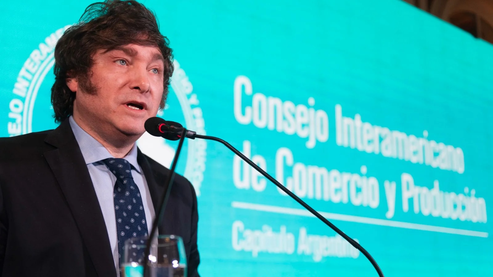 Javier Milei, precandidato a presidente (Foto: Adrián Escandar)