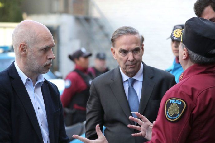 Miguel &Aacute;ngel Pichetto junto a Horacio Rodr&iacute;guez Larreta.&nbsp;
