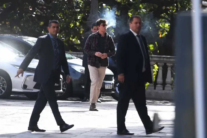 Santiago Caputo, uno de los principales asesores de Javier Milei. 