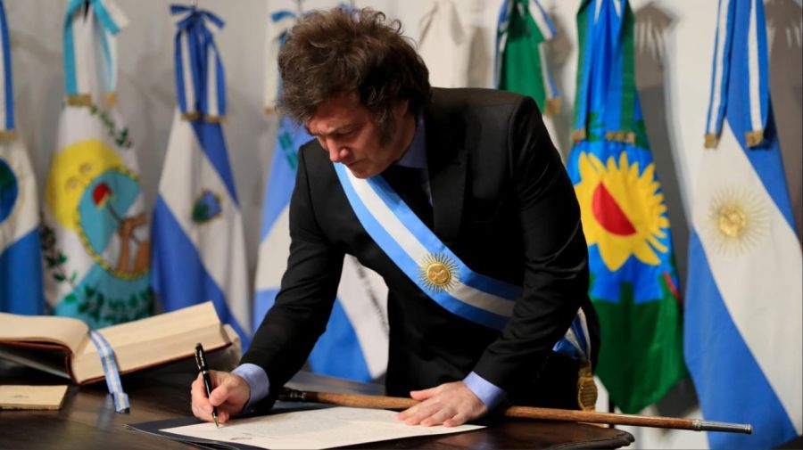 javier milei Pacto de Mayo g_20240709