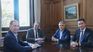 El encuentro en Casa Rosada con el gobernador de Córdoba, Martín Llaryora.