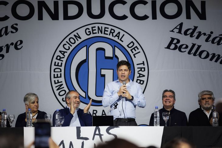 Kicillof, con la CGT en Chaco.